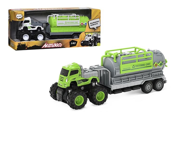 Машинка металлическая инерционная Big Foot, масштаб 1:43, ТМ MOTORRO