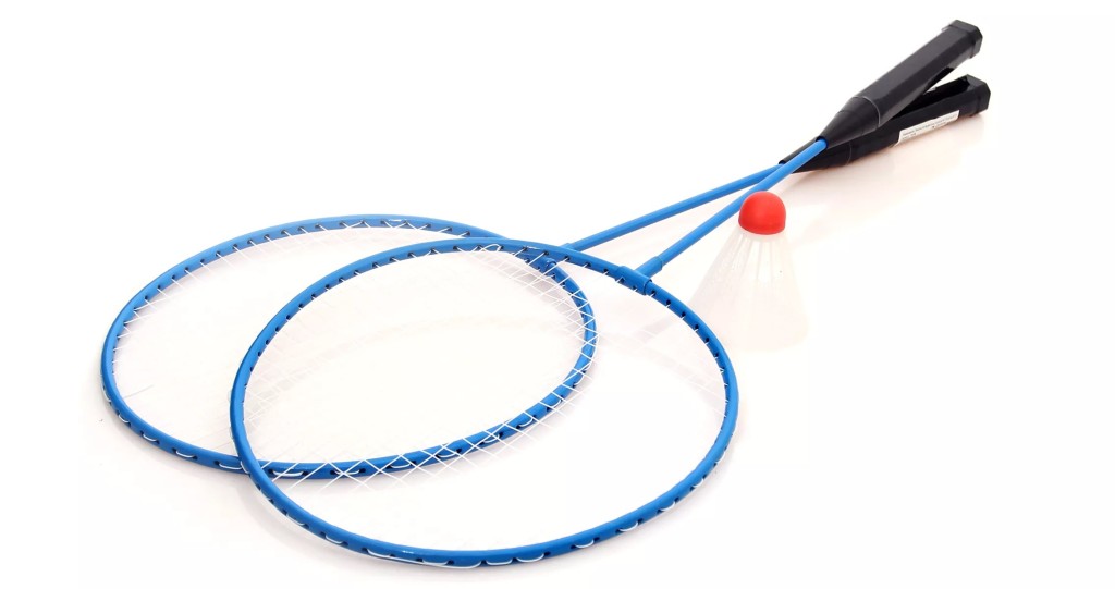 Ракетки для бадминтона с воланом №2021-46/сетка/59*21