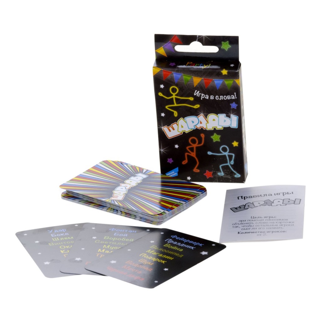 Игра детская настольная "Шарады. Cards"