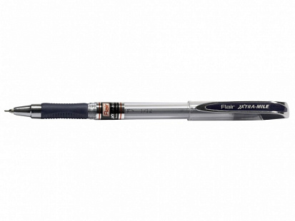 Ручка шариковая FLAIR "Writometer ball NEW 10км", черная (12/1152) (F-743/черн.)