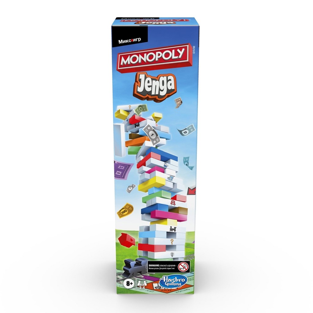 GAMES MONOPOLY. Игра настольная МОНОПОЛИЯ ДЖЕНГА