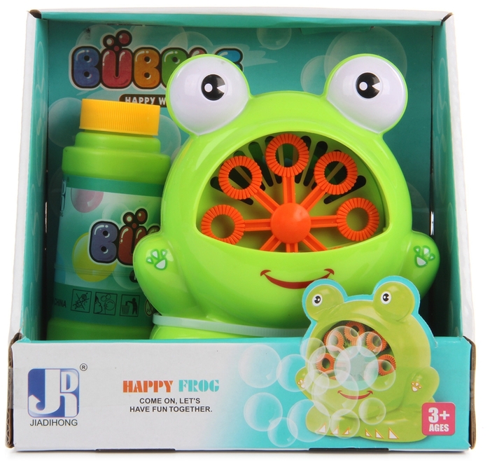 Машинка для мыльных пузырей Лягушка