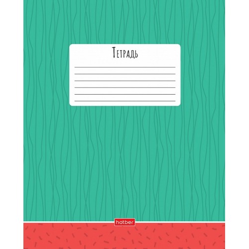 Тетрадь А5 18 л. клетка ХАТБЕР "DOUBLE COLOR" 5диз, скоба (18Т5B1) (074814)