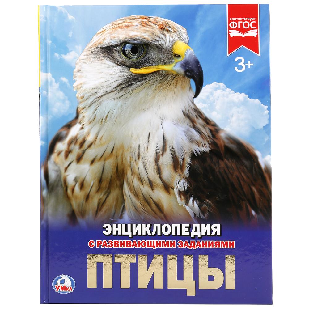 Птицы. (Энциклопедия А4 с развивающими заданиями). Формат: 197х255 мм. 48 стр. Умка в кор.15шт