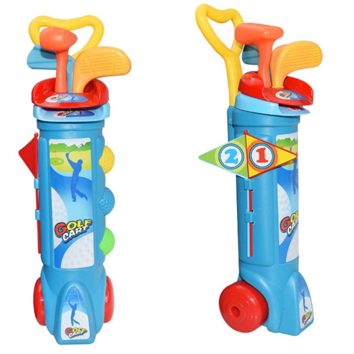 Набор детский для гольфа №77-58/сетка/52*14*17