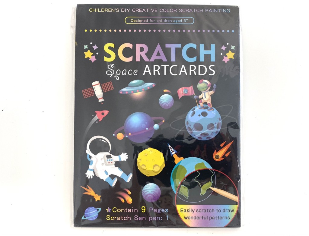 Набор для творчества Scratch Art Космос