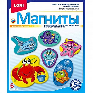 М-065 Фигурки на магнитах "Морские обитатели"