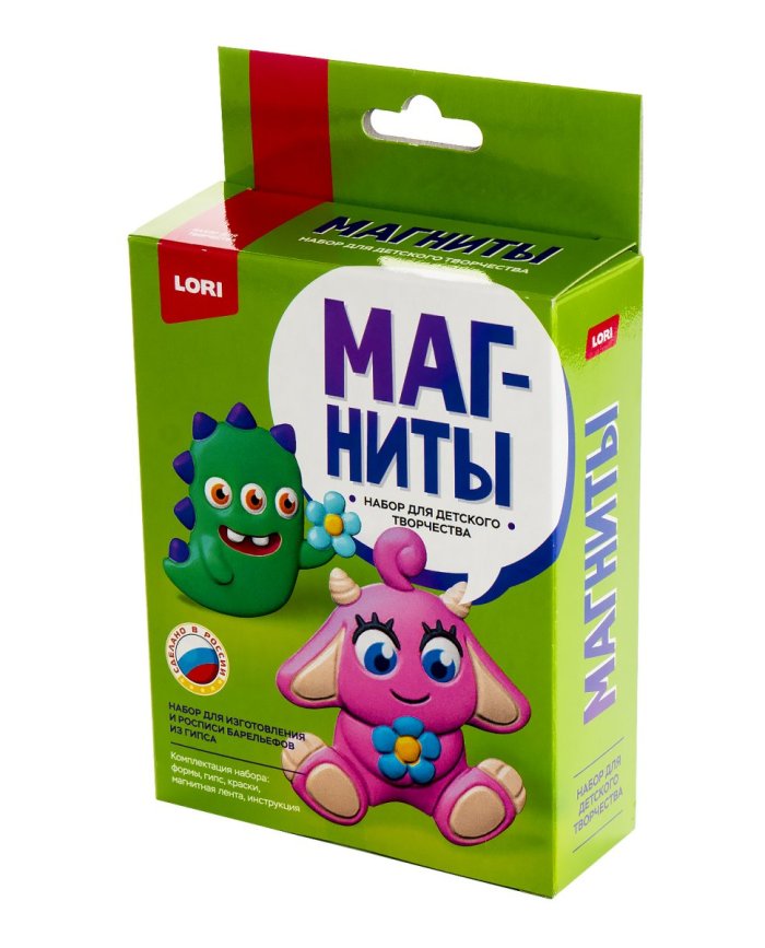 Пз/Г-037 Магниты из гипса "Забавные чудики"