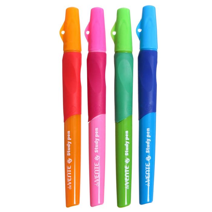 Ручка шариковая deVENTE "STUDY PEN". 0,7мм. обучающая для левши,синяя (5073606)
