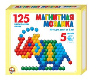 Мозаика магнитная шестигранная  175*200*35