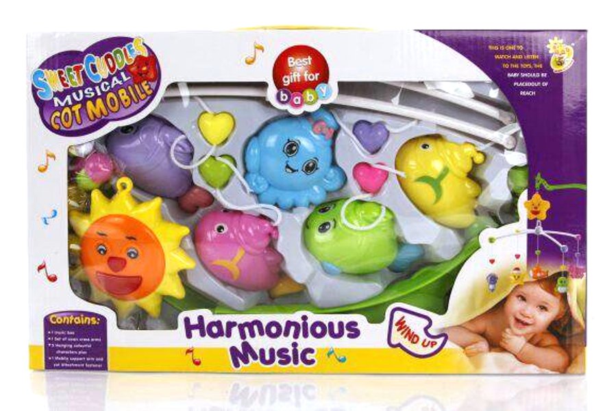 Музыкальная карусель на кроватку.39*23*6,5