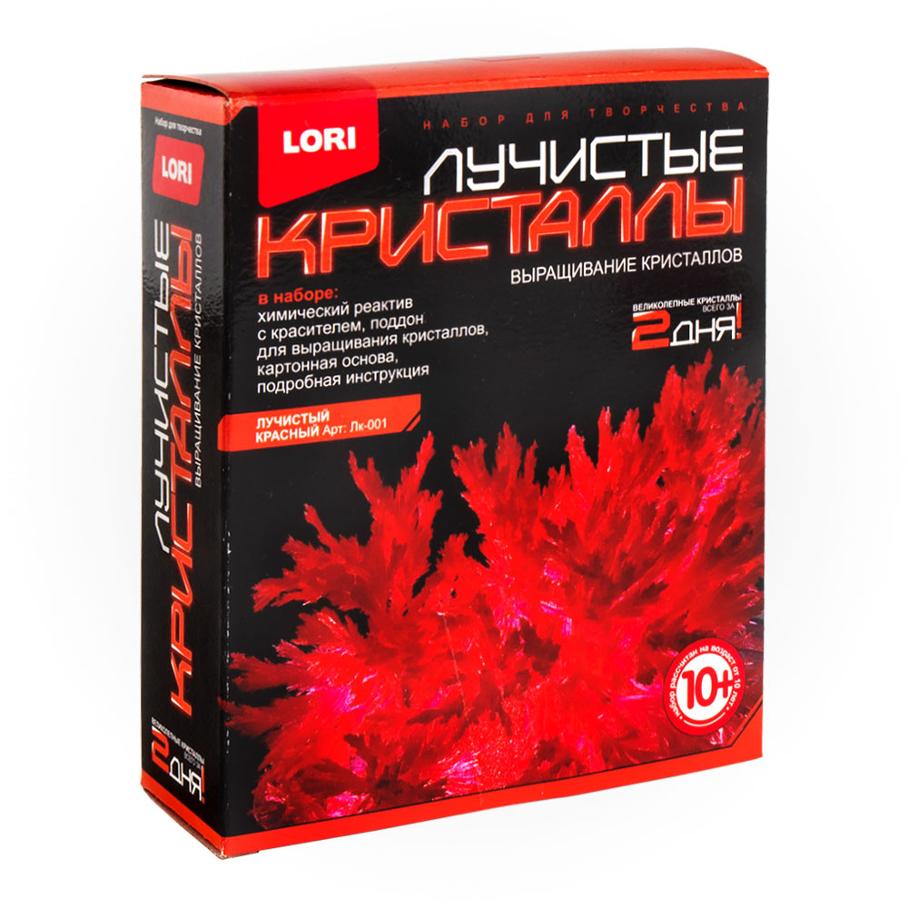 Лк-001 Лучистые кристаллы "Красный кристалл"