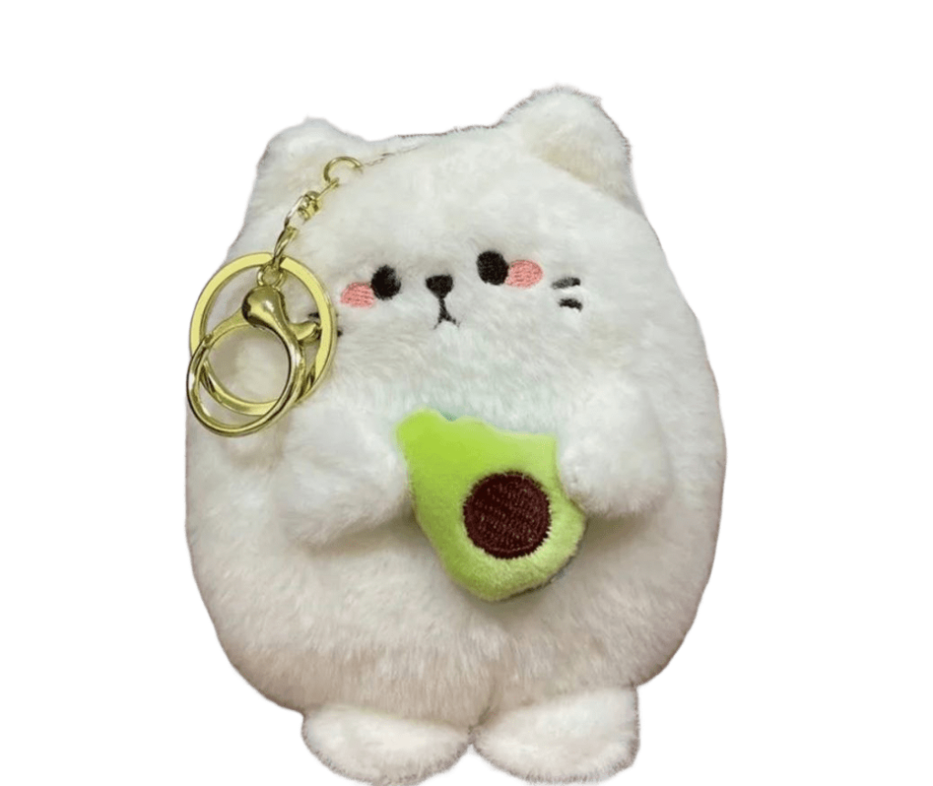 Брелок Котик с фруктом