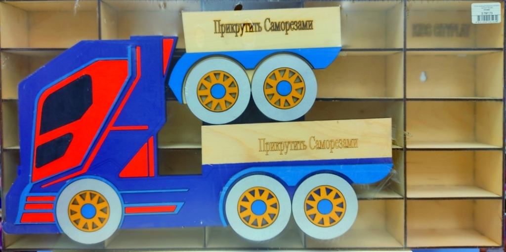 Полка гараж для машинок (Хотвилс)