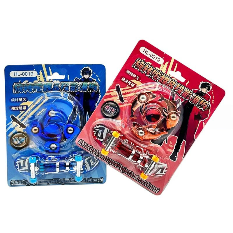 Набор 2 в 1 - Спиннер и фингерборд, в ассортименте