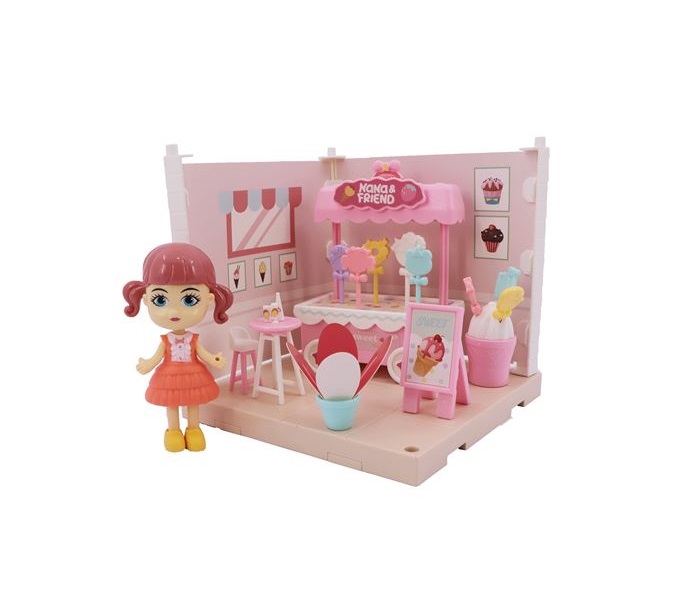 Игровой набор "Милый уголок"  Кафе-мороженое Funky toys FT3102