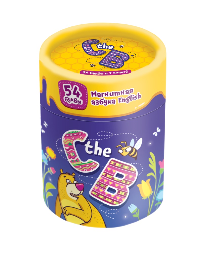 C the B магнитная азбука на английском языке УМ090
