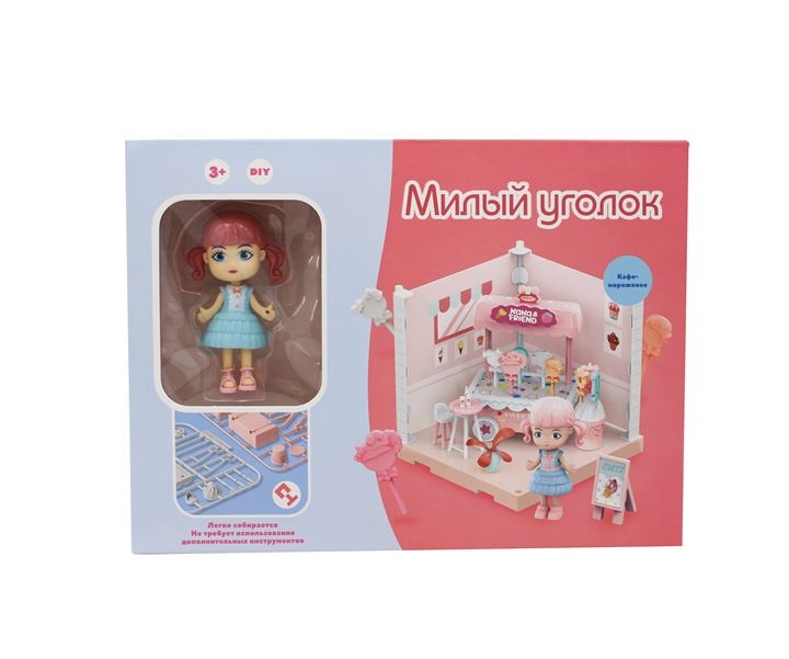 Игровой набор "Милый уголок"  Кафе-мороженое Funky toys FT3102
