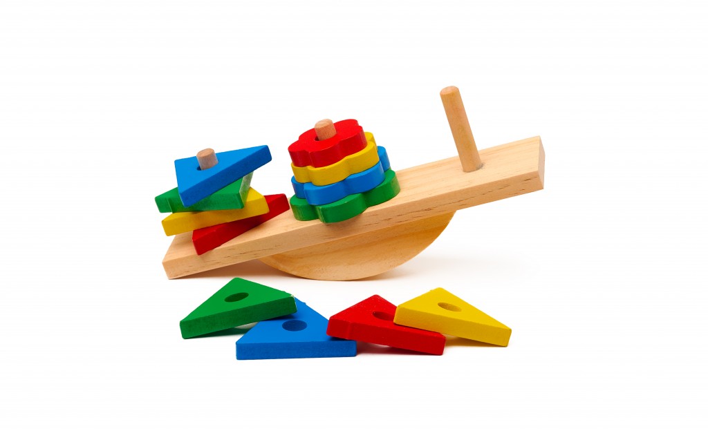 Развивающая деревянная игра "Пирамидка" ZY1116276