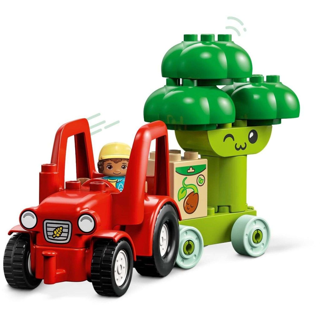 Игрушка Конструктор LEGO® DUPLO My First Фруктово-овощной трактор 10982