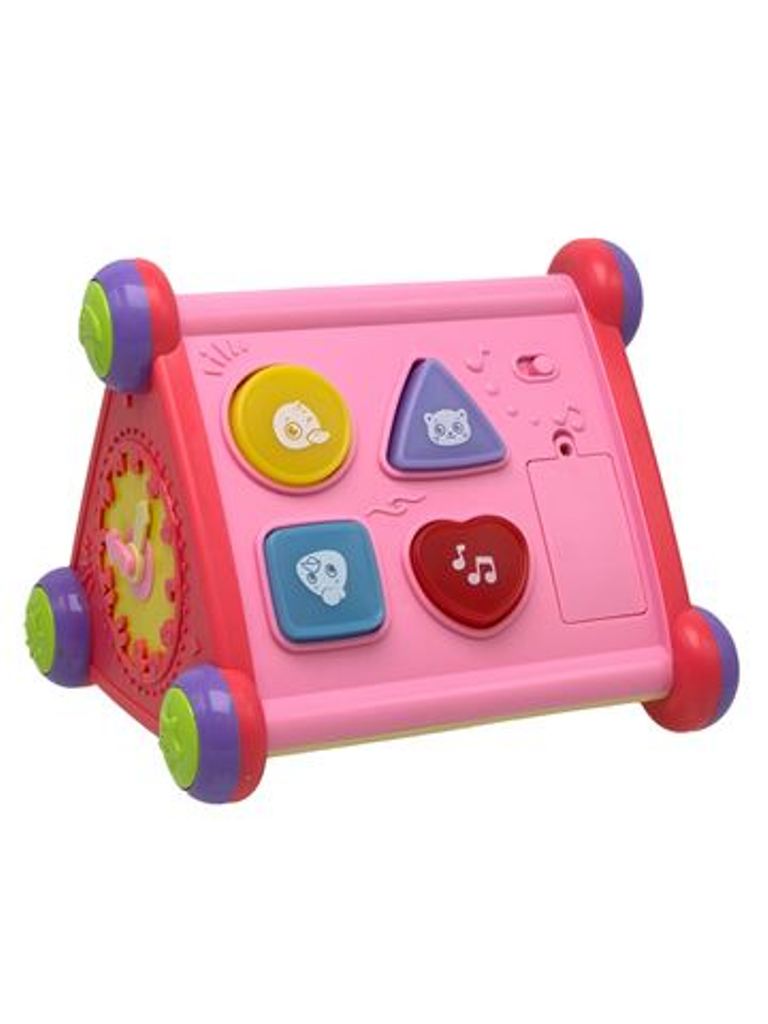 Многофункциональная развивающая игрушка Сортер Bambini, свет/звук, русифицированная  упак.
