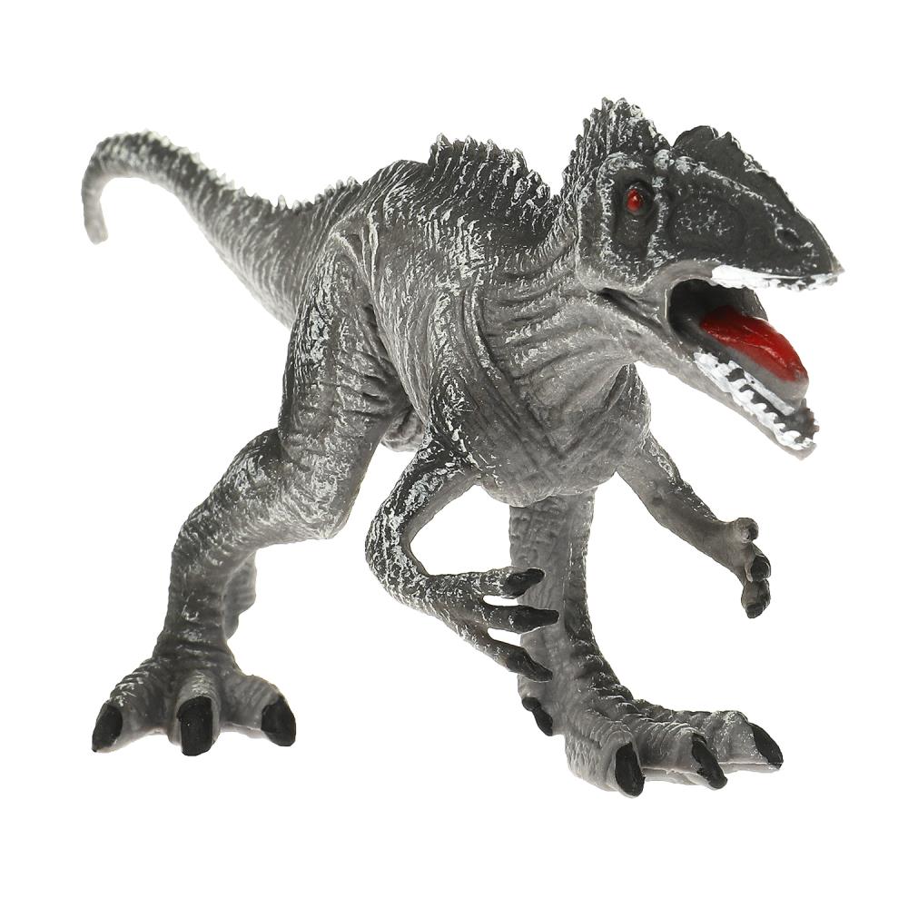 Игрушка пластизоль динозавр цератозавр 16*6,2*4 см. в кор. ИГРАЕМ ВМЕСТЕ в кор.2*90шт
