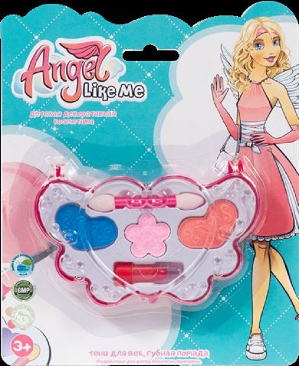 Набор детской декоративной косметики Angel like Me "Единорожка, бабочка,", ALMe003/03, 56 гр