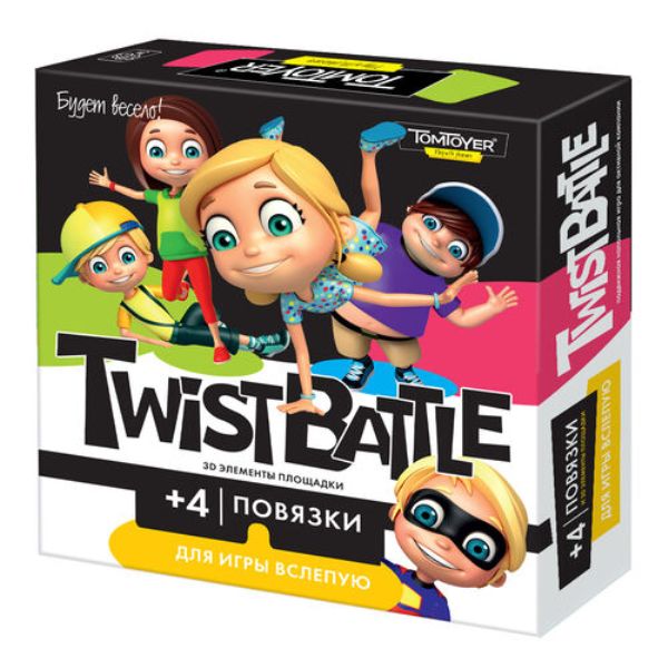 Игра для детей и взрослых "TwistBattle" (TomToyer), (поле 1,2 х1,48 м)