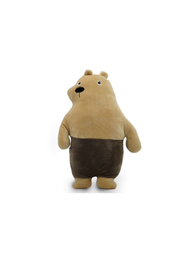Мягкая игрушка Медведь Гризли средний, 33 см, 