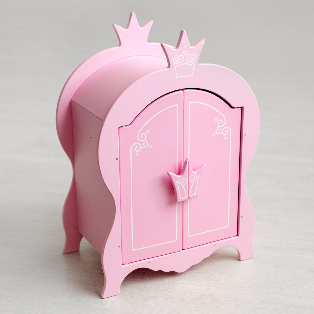 Игрушка детская шкаф из коллекции Shining Crown. Цвет: розовое облако (4шт)