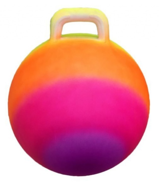 Мяч-прыгун 45 см Радужный