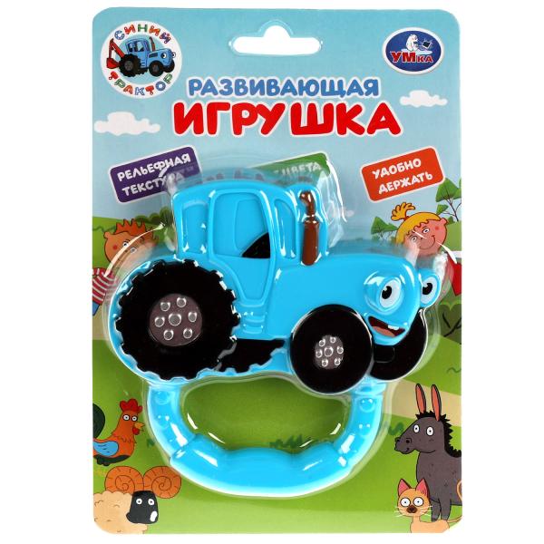 Развивающая игрушка СИНИЙ ТРАКТОР на блист. Умка в кор.200шт