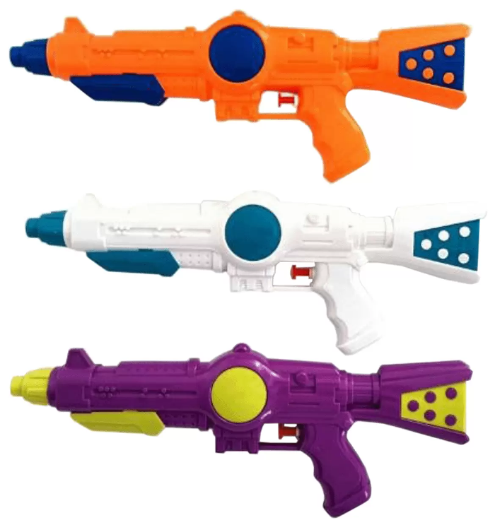 Водяной Пистолет в пакете (3 цвета) (KU007)№11562