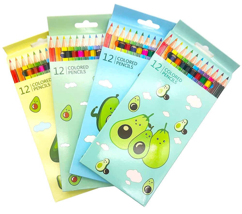 Набор цветных карандашей, 12 шт