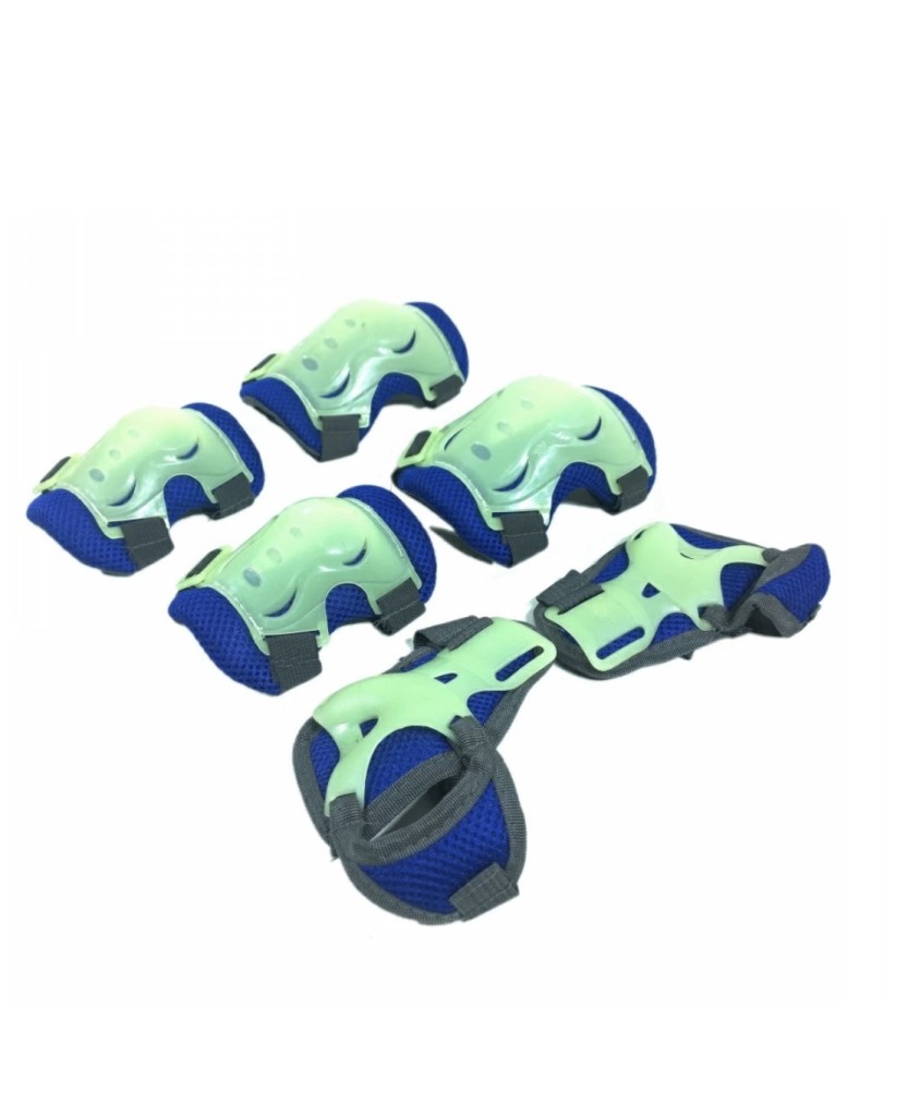 Защита для роликов, скейтов (цвет в ассортим.), светятся в темноте 