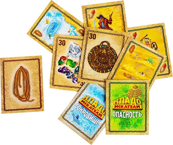 Игра детская настольная "Кладоискатели"