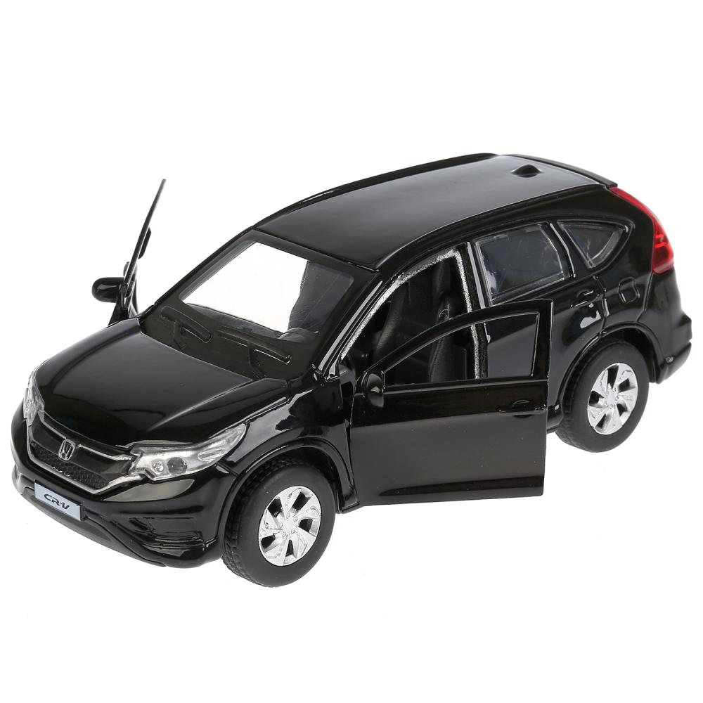 Машина металл "HONDA CR-V" 12см, открыв. двери, инерц, черный в кор. Технопарк в кор.2*36шт