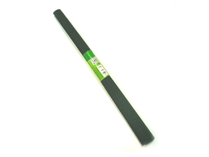 Бумага крепированная KOH-I-NOOR, черная (2000х500мм рулон) (10/100) (9755/24 черн.)