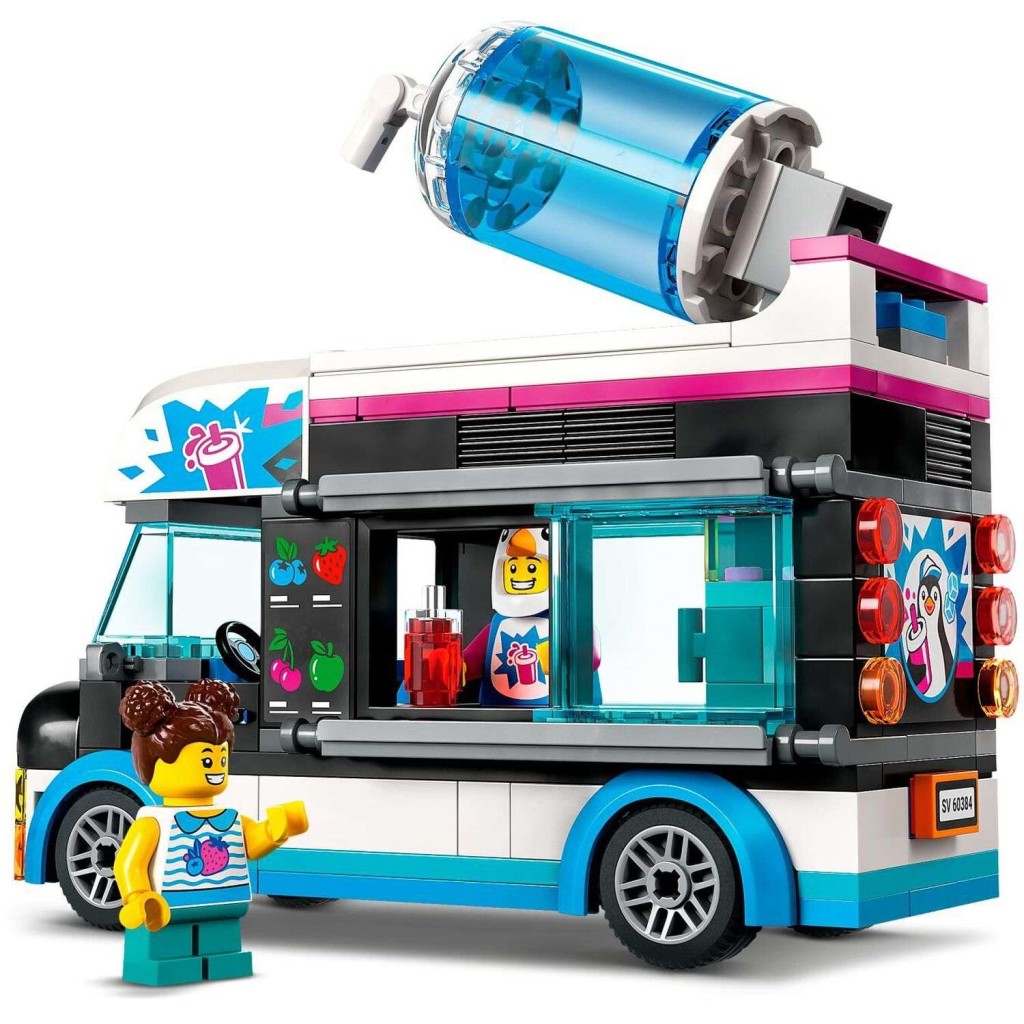 Игрушка  Конструктор LEGO City Веселый фургон пингвина 60384