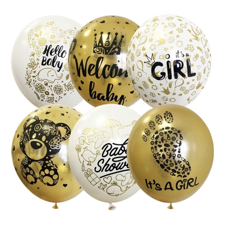 М 12"/30см рис Welcome Baby Girl