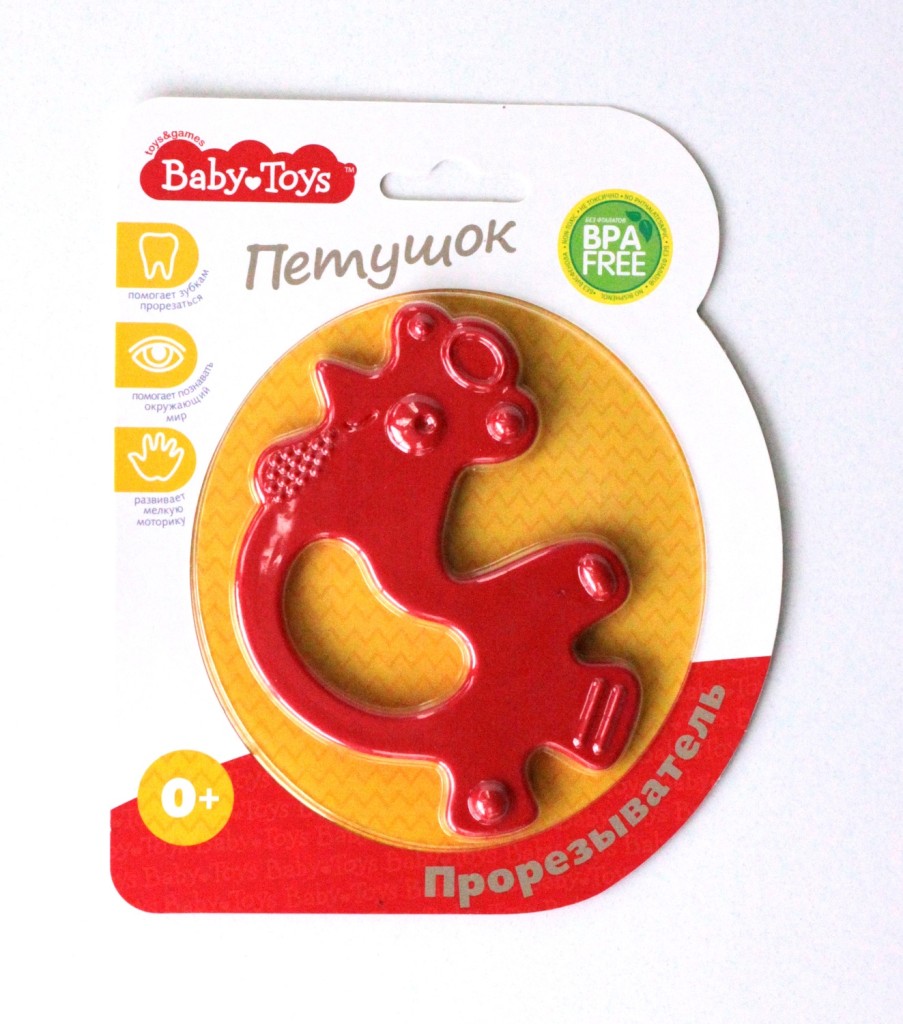 Прорезыватель "Петушок" Baby Toys арт.04133