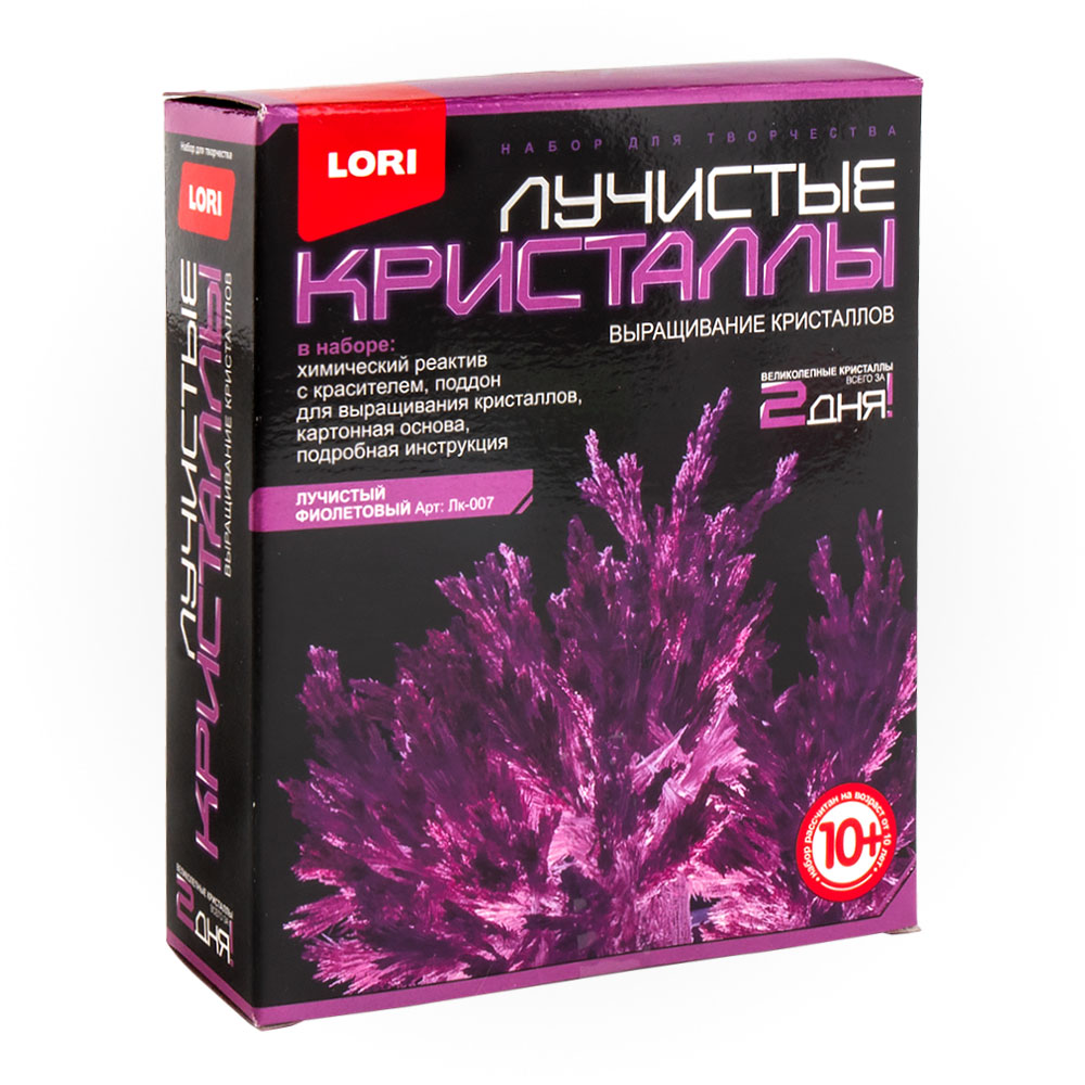 Лк-007 Лучистые кристаллы "Фиолетовый кристалл"