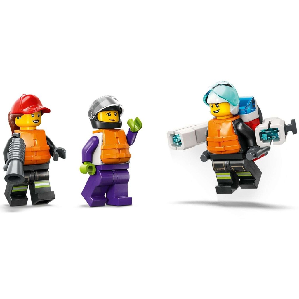 Игрушка  Конструктор LEGO City Лодка пожарной бригады 60373