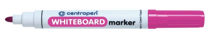 Маркер для сухостираемых досок CENTROPEN "BOARD", 2,50мм, розовый, круглый  (189299) (8559/1-53)