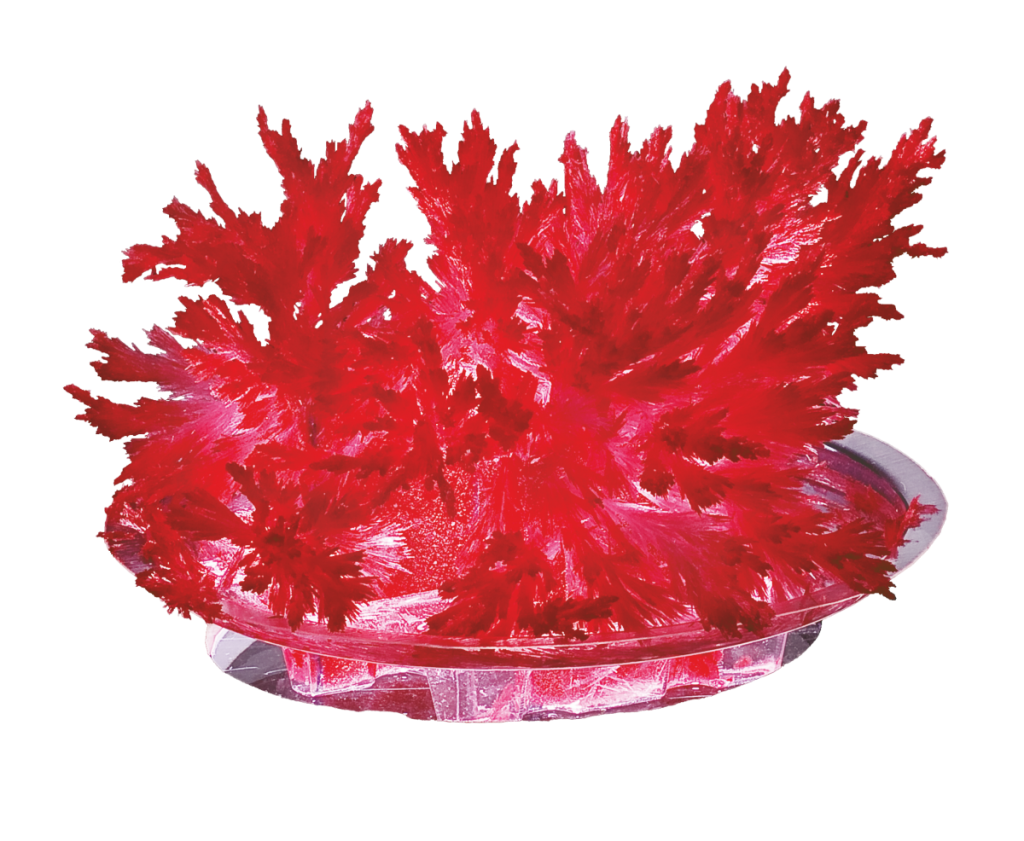 Лк-001 Лучистые кристаллы "Красный кристалл"