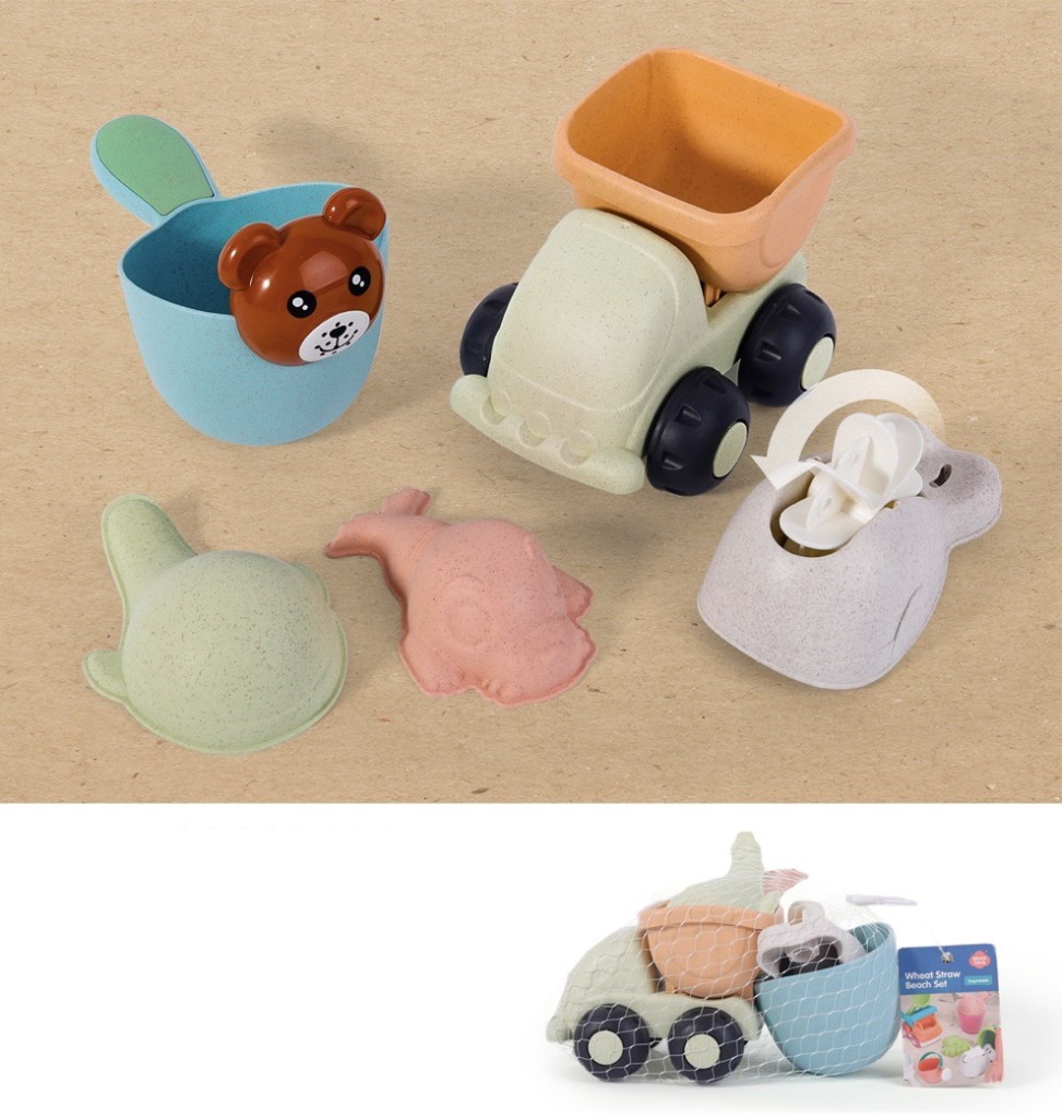 Песочный набор из биоразлагаемого материала ZY1208474