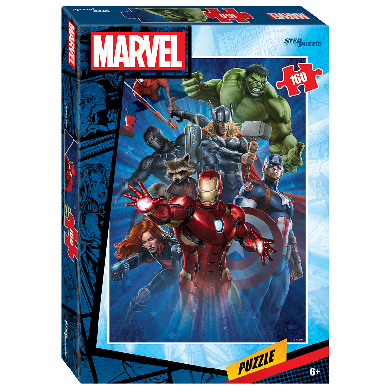 Пазлы 160 эл. "Marvel" (new) №94125