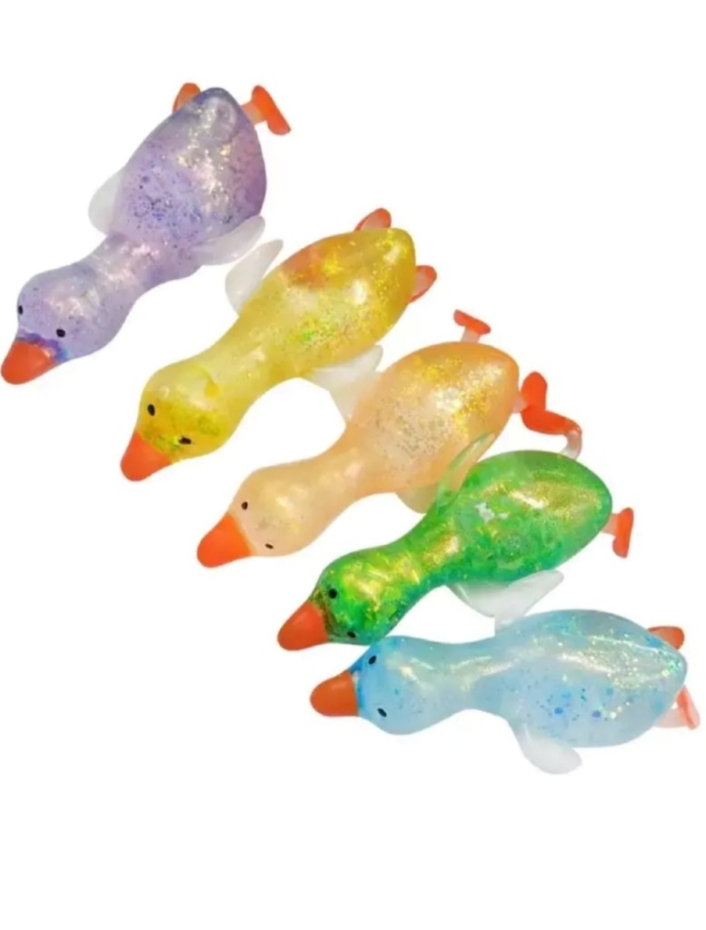 Гусь Антистресс с блестками