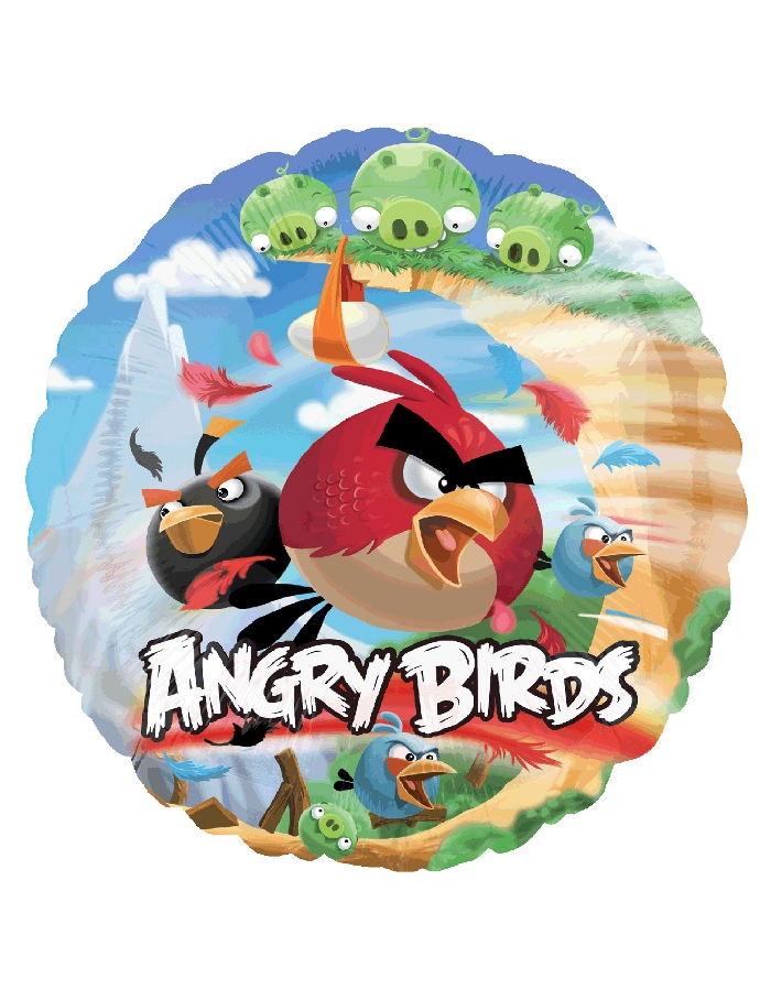 А 18" Angry Birds S60