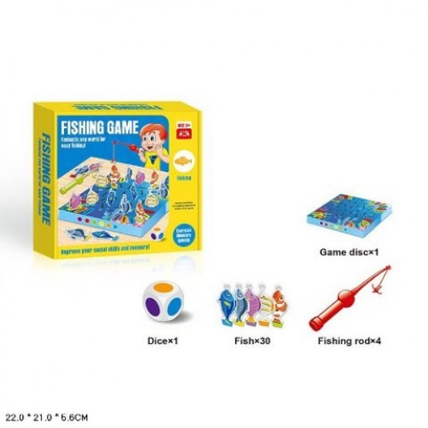 Настольная игра "Рыбалка" в коробке №5205